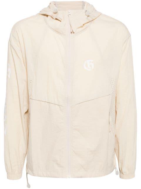 logo-print lightweight jacket by GROUND ZERO