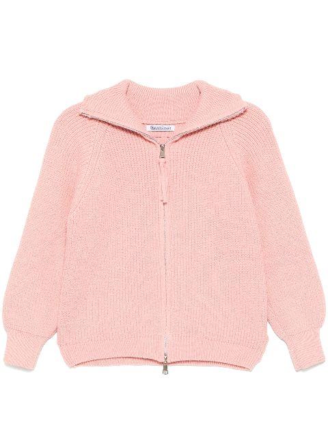 zip-up cardigan by GROUND ZERO