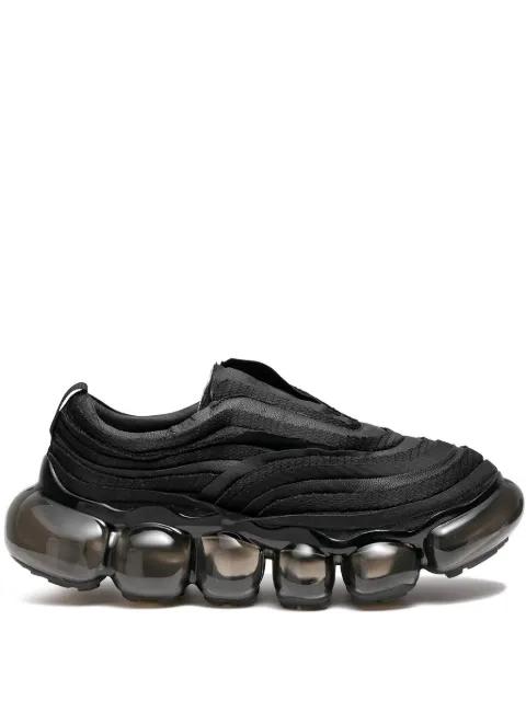 Jewelry Strata bubble "Black" sneakers by GROUNDS