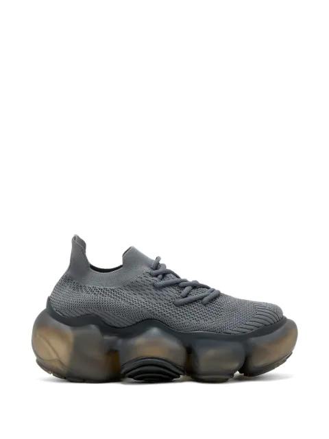Lace-up matte sneakers by GROUNDS