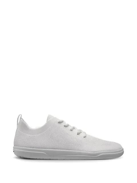knit lace-up sneakers by GROUNDS