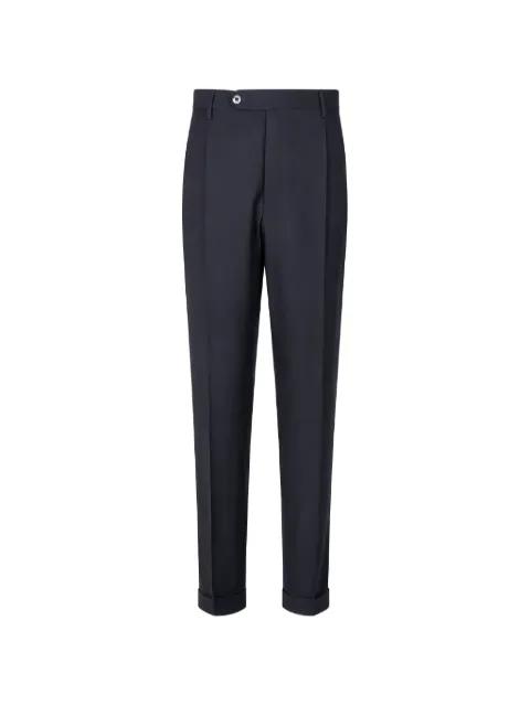 pleated turn-up trousers by GTA