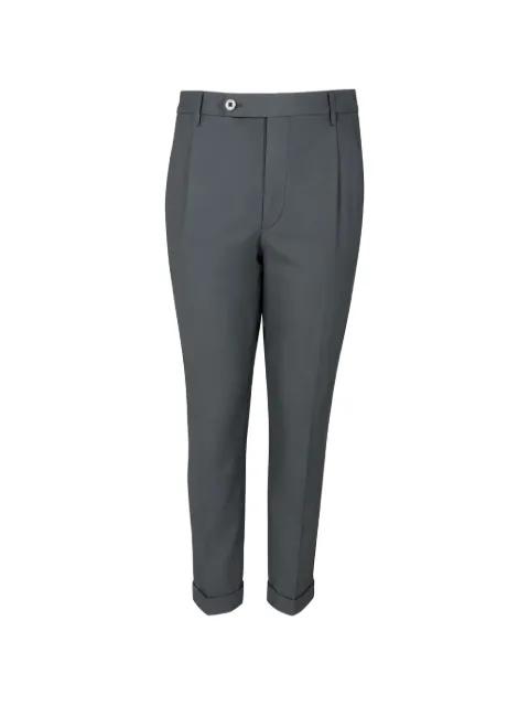pleated turn-up trousers by GTA