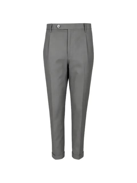 pleated turn-up trousers by GTA