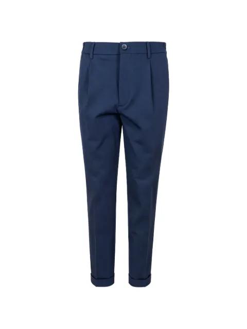 pleated turn-up trousers by GTA