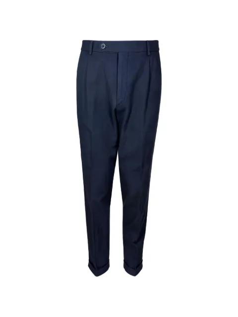 pleated turn-up trousers by GTA