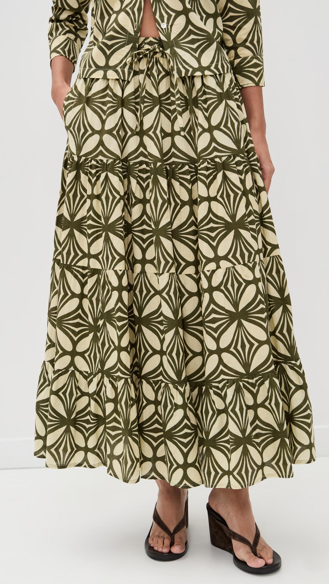Charlotte Long Skirt by GUADALUPE DESIGN