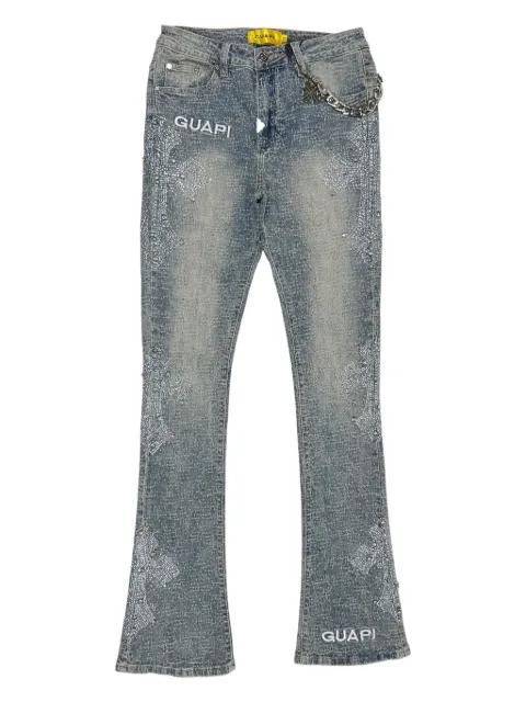 crystal-cross jeans by GUAPI
