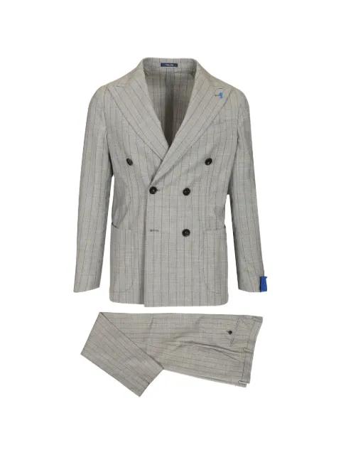 pinstripe double-breasted suit by GUARINUCCI