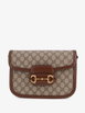1955 Horsebit GG canvas cross body bag by GUCCI 1955 Horsebit GG canvas cross body bag by GUCCI
