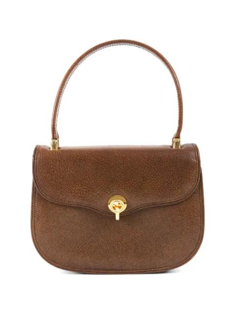 1960s leather shoulder bag by GUCCI 