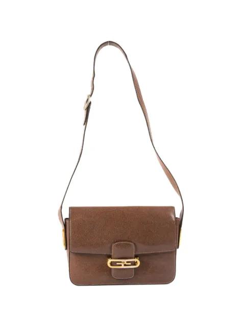 1970s leather shoulder bag by GUCCI 