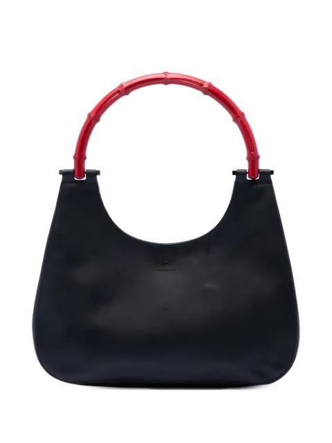 2000-2015 Calfskin Bamboo handbag by GUCCI 