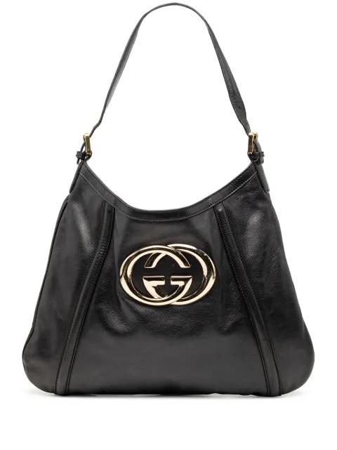 2000-2015 Calfskin Interlocking G Britt shoulder bag by GUCCI 