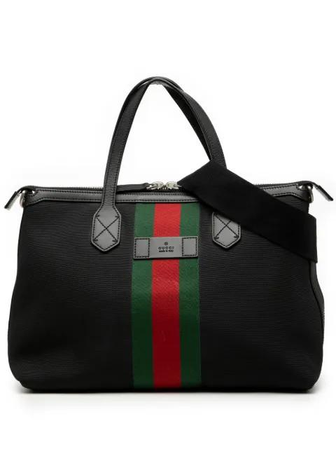 2000-2015 Canvas Techno Web satchel by GUCCI 