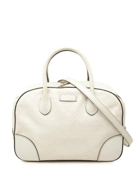 2000-2015 Diamante Bright Calfskin satchel by GUCCI 