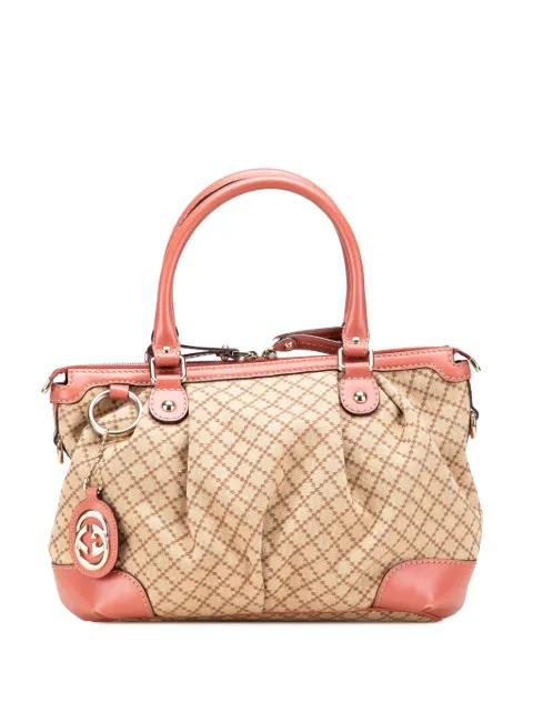 2000-2015 Diamante Canvas Sukey satchel by GUCCI 