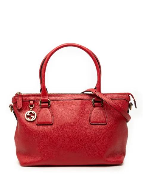 2000-2015 Dollar Calfskin GG Charm satchel by GUCCI 