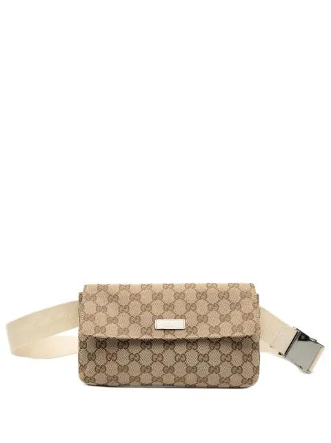 2000-2015 GG Canvas Flap belt bag by GUCCI 