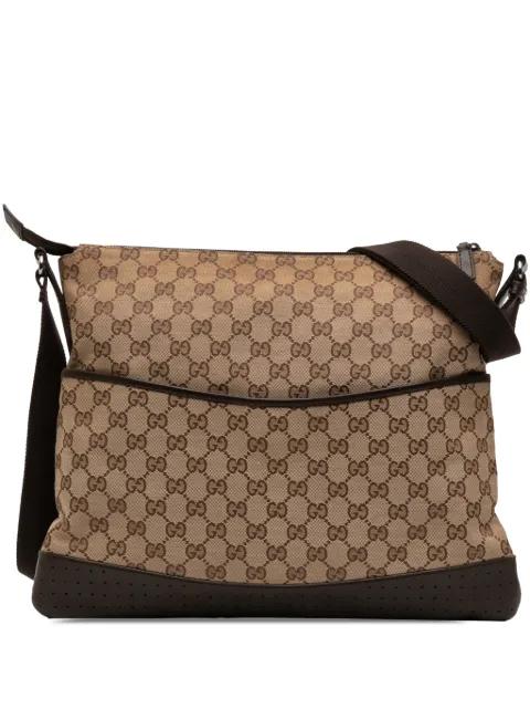 2000-2015 GG Canvas Perforated crossbody bag by GUCCI 