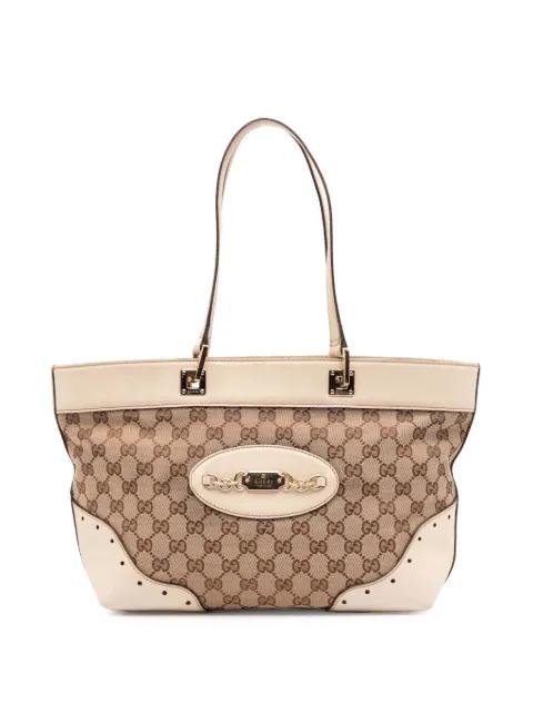 2000-2015 GG Canvas Punch tote bag by GUCCI 