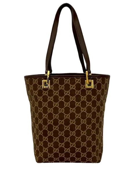 2000-2015 GG Canvas tote bag by GUCCI 