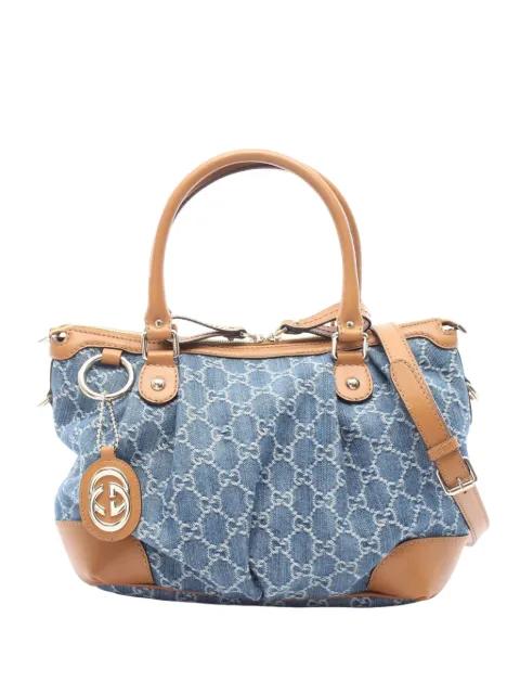 2000-2015 GG Denim Sukey satchel by GUCCI 