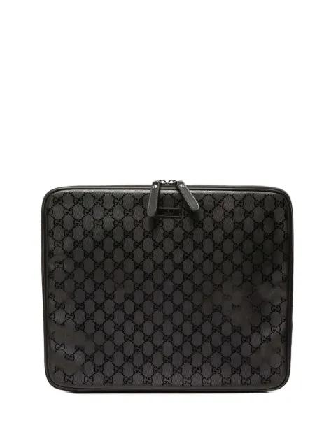 2000-2015 GG Imprime Laptop Case clutch bag by GUCCI 