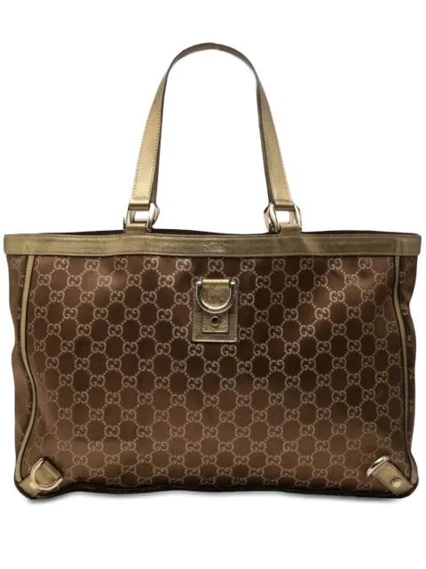 2000-2015 GG Satin Abbey D Ring tote bag by GUCCI 