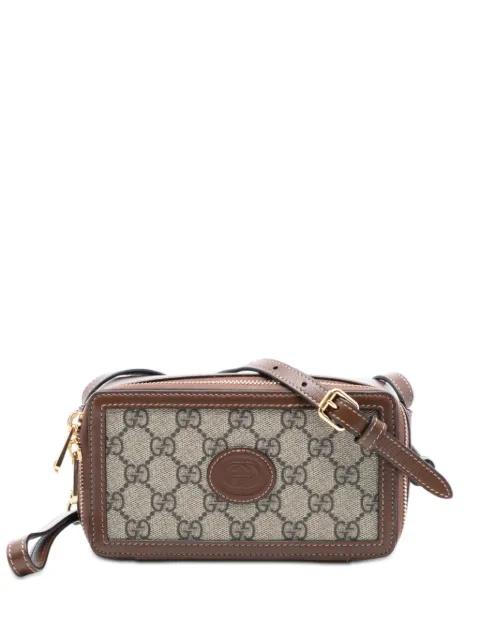 2000-2015 GG Supreme Interlocking G crossbody bag by GUCCI 