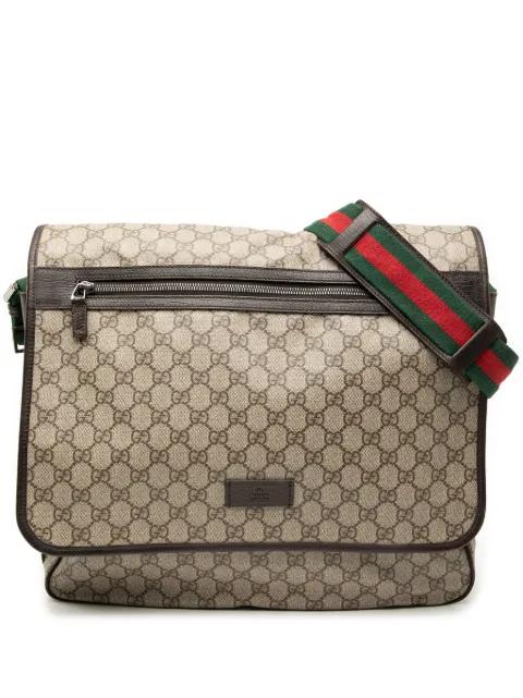 2000-2015 GG Supreme Web crossbody bag by GUCCI 