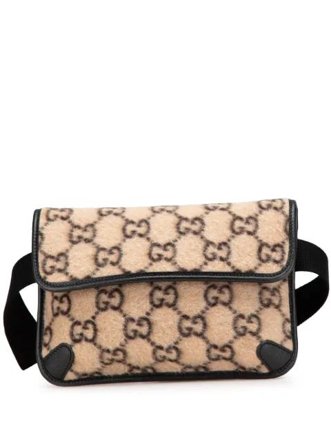 2000-2015 GG Wool Slim belt bag by GUCCI 