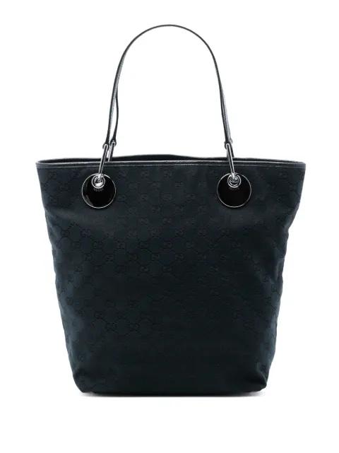 2000-2015 Large GG Canvas Eclipse tote bag by GUCCI 