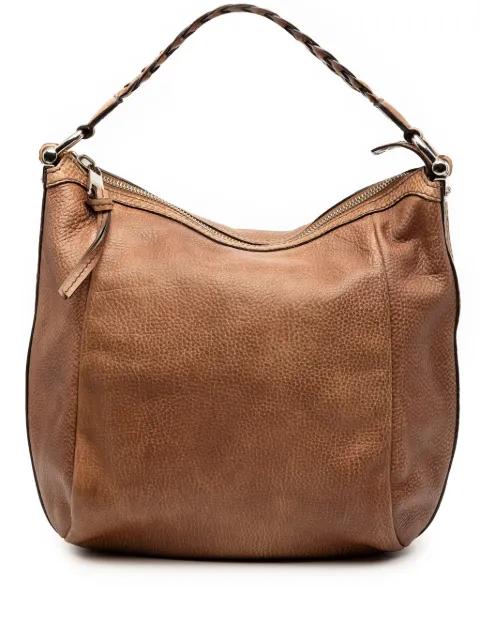 2000-2015 Leather Bamboo shoulder bag by GUCCI 
