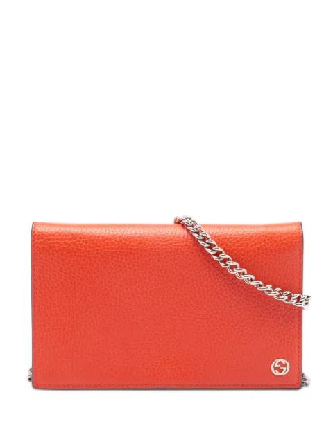 2000-2015 Leather Betty Wallet on Chain crossbody bag by GUCCI 