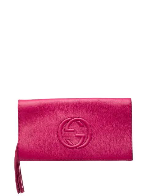 2000-2015 Leather Soho Disco clutch bag by GUCCI 