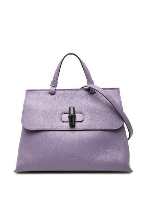2000-2015 Medium Leather Bamboo Daily satchel by GUCCI 