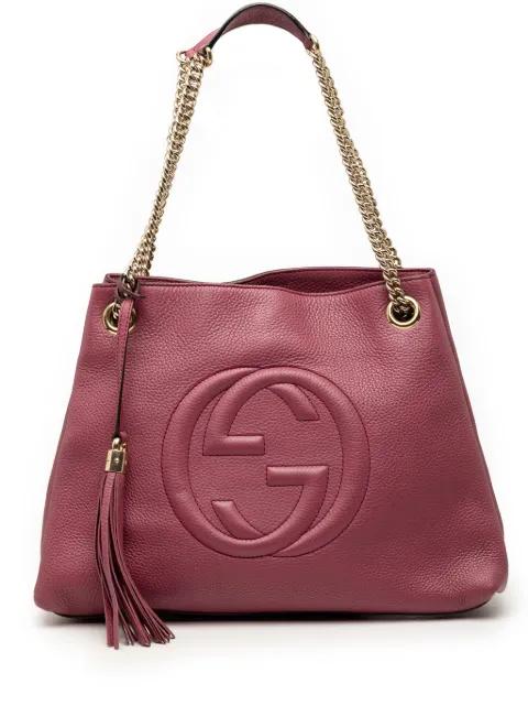 2000-2015 Medium Leather Soho Chain tote bag by GUCCI 