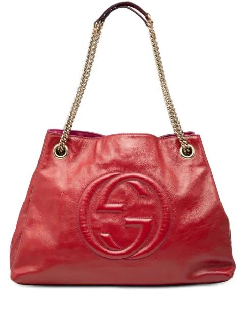 2000-2015 Medium Leather Soho Chain tote bag by GUCCI 
