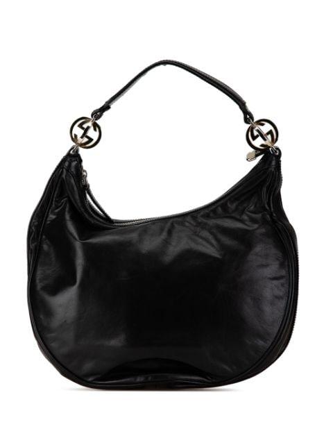 2000-2015 Medium Leather Twins hobo bag by GUCCI