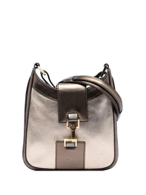 2000-2015 Metallic Calfskin Jackie crossbody bag by GUCCI 