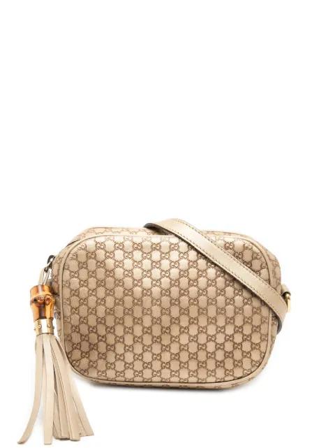 2000-2015 Metallic Microguccissima Sunshine Disco Camera Bag crossbody bag by GUCCI 