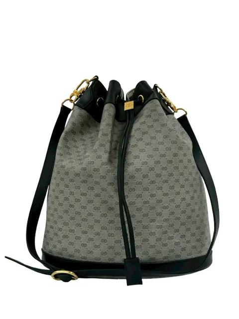 2000-2015 Micro GG Supreme Drawstring bucket bag by GUCCI 