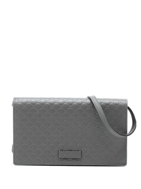 2000-2015 Microguccissima Wallet on Strap crossbody bag by GUCCI 