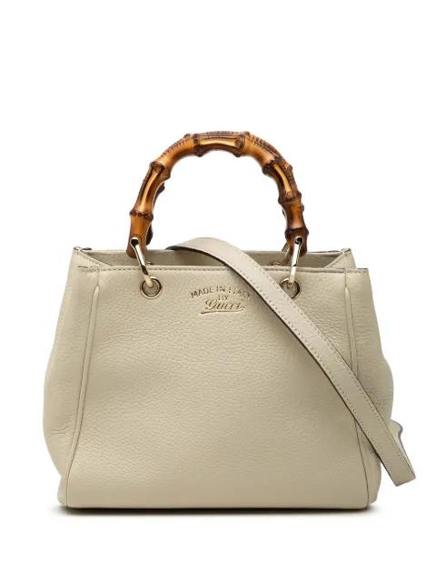 2000-2015 Mini Calfskin Bamboo Shopper satchel by GUCCI 