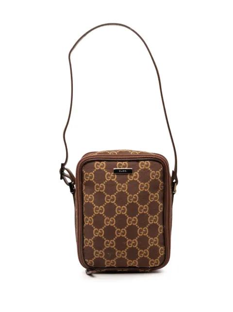 2000-2015 Mini GG Canvas Double Zip crossbody bag by GUCCI 