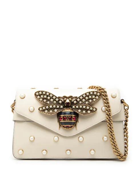 2000-2015 Mini Leather Queen Margaret Broadway satchel by GUCCI 