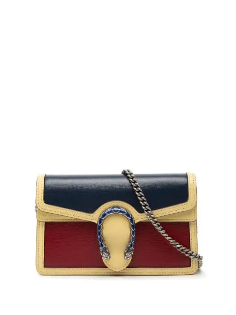 2000-2015 Mini Tricolor Leather Dionysus crossbody bag by GUCCI 