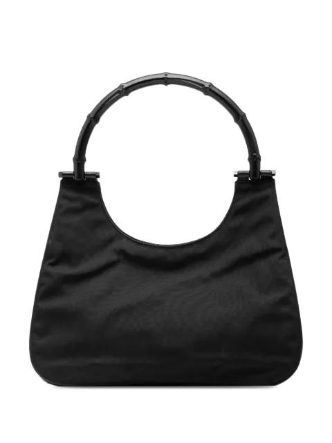 2000-2015 Nylon Bamboo handbag by GUCCI 