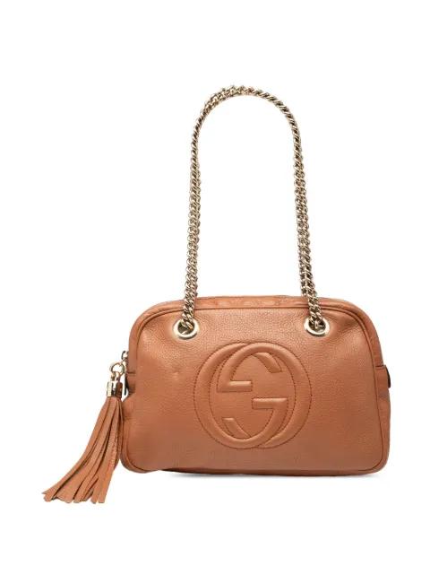 2000-2015 Pebbled Leather Soho Chain Zip shoulder bag by GUCCI 2000-2015 Pebbled Leather Soho Chain Zip shoulder bag by GUCCI